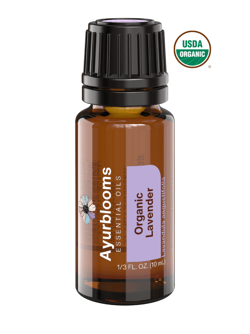 Ayurblooms 10ml Lavender Essential Oil – Front View